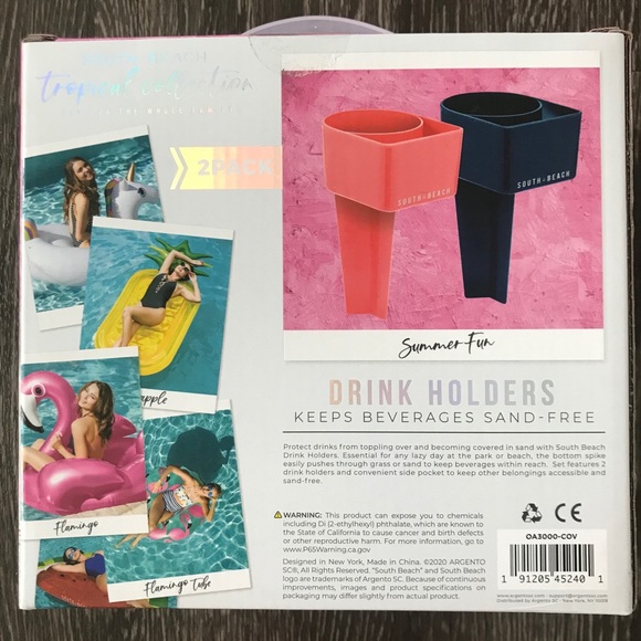 South Beach Stick In Sand Drink Holders - Picture 4 of 6